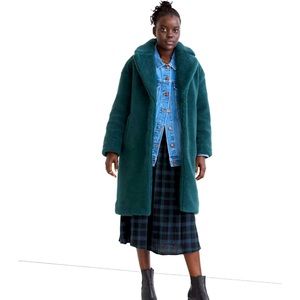 Madewell (Re)sourced Sherpa Teddy Coat L NWT